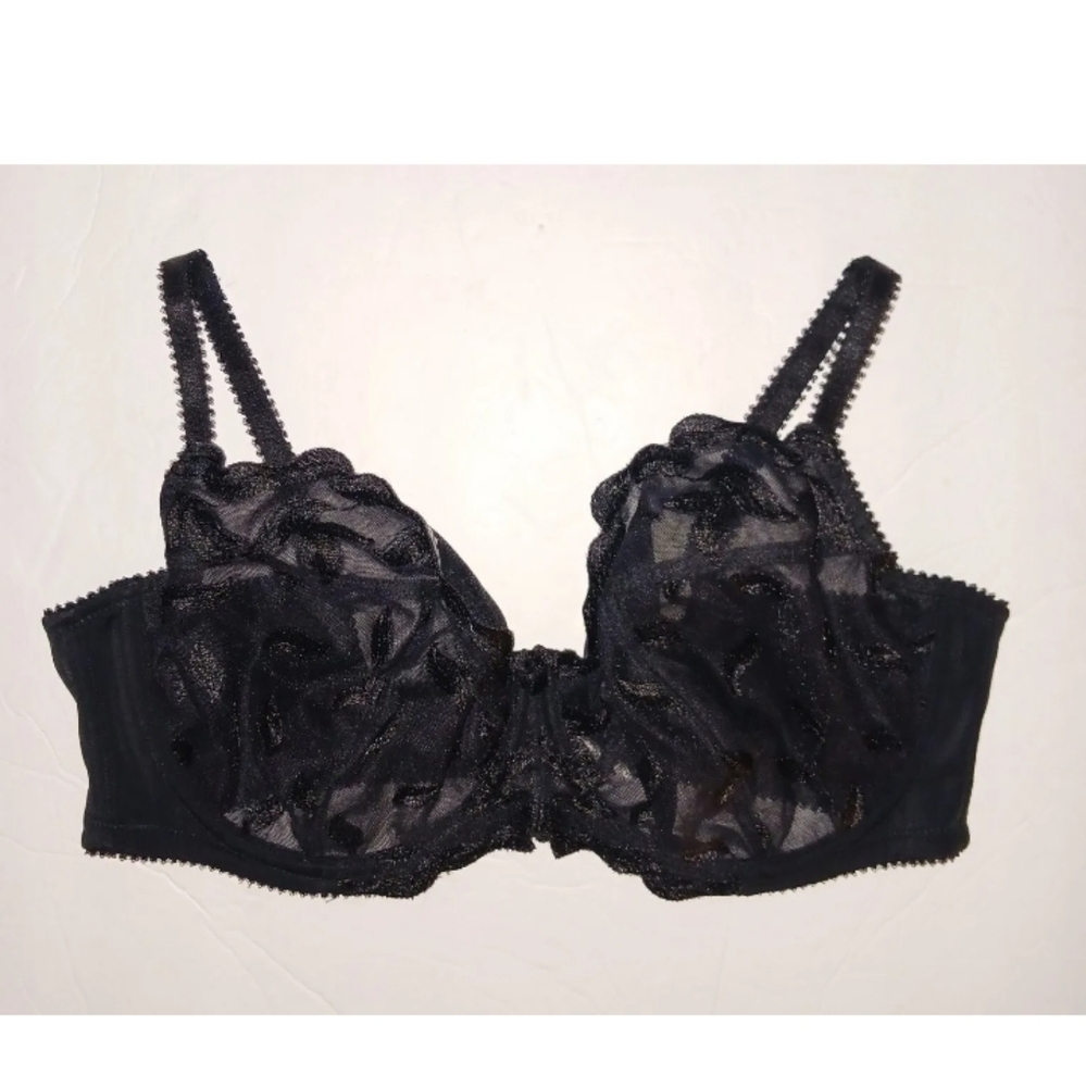 Shapely Figures Bra Womens 40DD Black